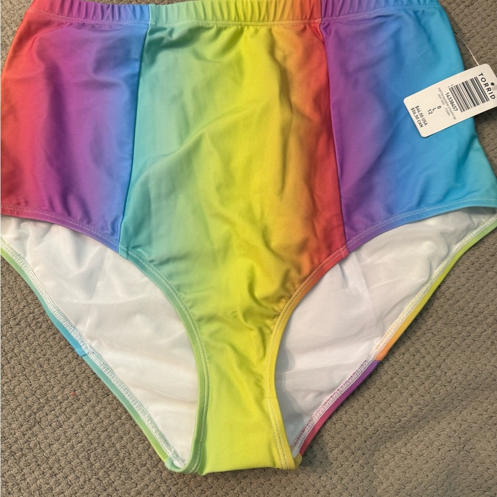 Torrid swim Bottoms nwt size 0